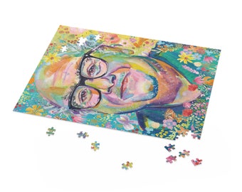 Danny DeVito & Flowers Puzzle (500 pieces)
