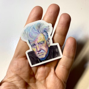 David Lynch Mini Vinyl Sticker