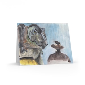 Tarjetas de felicitación de Jurassic Park (paquete de 8)
