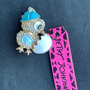 Betsey Johnson Jewelry NOS Baby Chic Brooch
