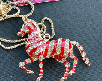 Betsey Johnson Jewelry NOS Kangaroo Necklace - Etsy