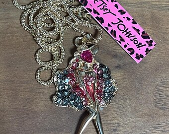 Betsey Johnson Jewelry NOS Clown Necklace - Etsy