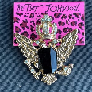 Betsey Johnson Jewelry NOS Brooch