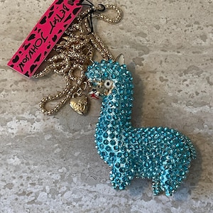 Betsey Johnson Jewelry Llama Necklace/Brooch NOS