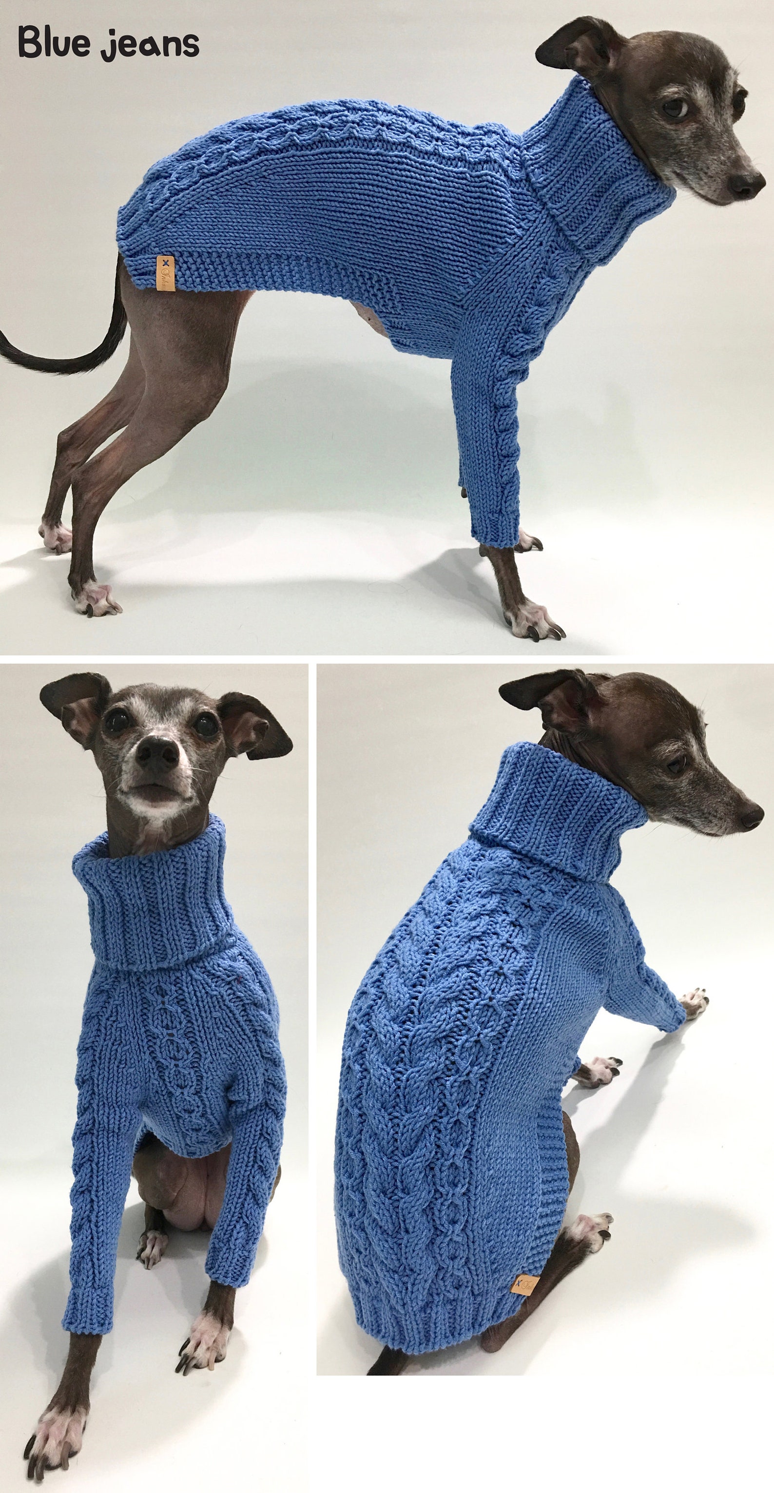 Italian Greyhound apparelhandmade knitwear5color Etsy