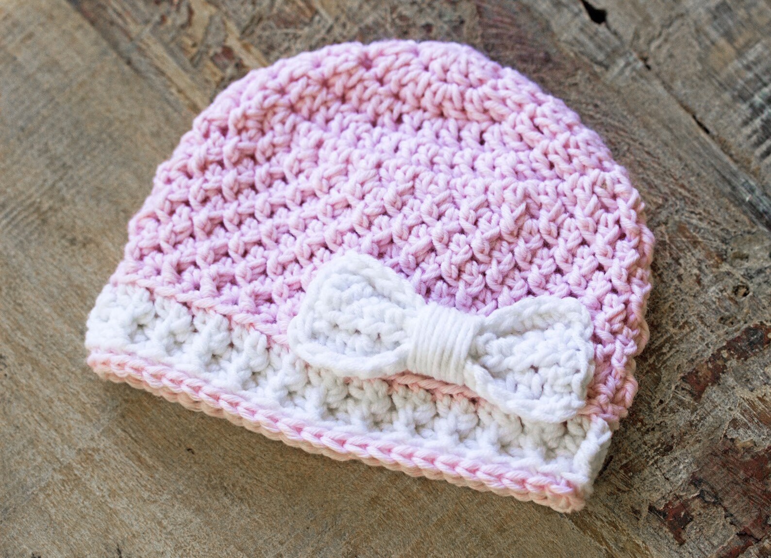 Crochet Baby Hat Pattern Baby Girl Crochet Hat Pattern Etsy