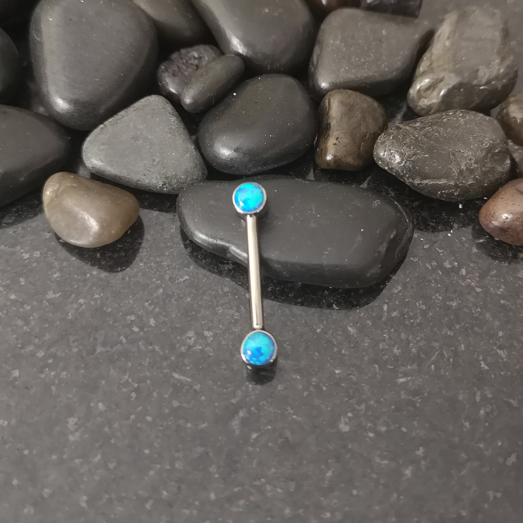 Nipple Jewelry titanium 14g 9/16 Etsy