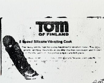 Tom of Finland Art Print Gay Attendant Erotic Photograph - Etsy