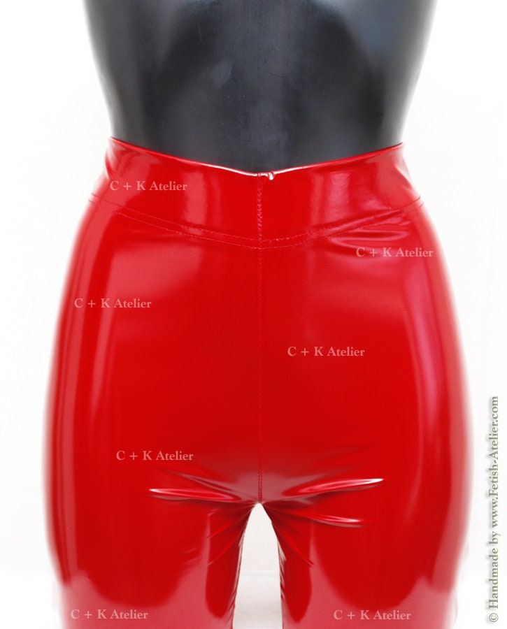 C K Very Shiny PVC Leggings Trousers Pants Very Glossy and
