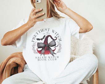 Salem Witch boekenclub Comfort kleuren Salem Witch Salem Ma Salem 1692 Ze hebben één Salem Witch shirt gemist cadeau voor bibliothecaris Halloween-T-shirt