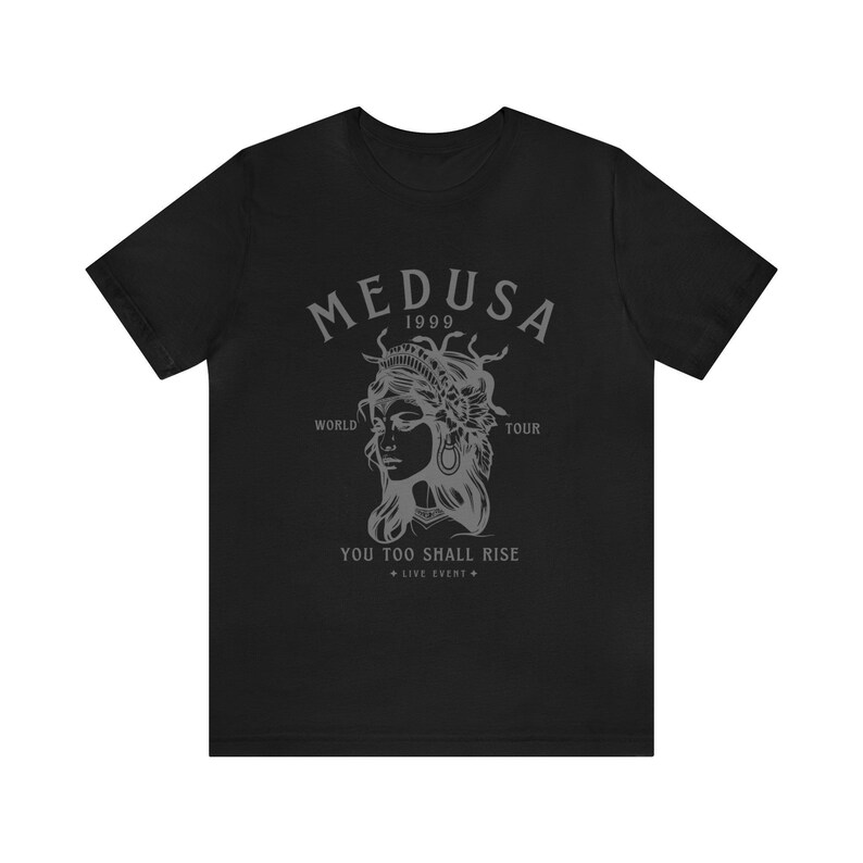 Medusa Medusa Shirt Poet shirt Dark Academia Shirt Academia Clothing Bookish Shirt Literature Shirt Literary Shirt Black