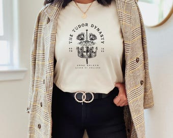 Camiseta de Ana Bolena: Academia oscura, estilo renacentista literario