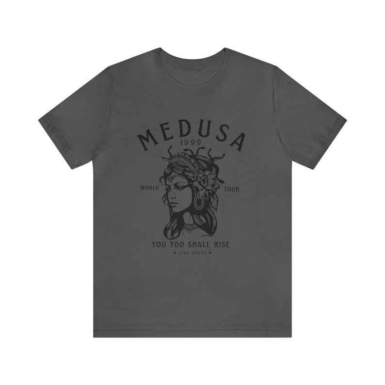 Medusa Medusa Shirt Poet shirt Dark Academia Shirt Academia Clothing Bookish Shirt Literature Shirt Literary Shirt Asphalt