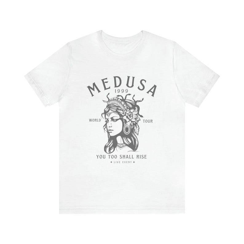 Medusa Medusa Shirt Poet shirt Dark Academia Shirt Academia Clothing Bookish Shirt Literature Shirt Literary Shirt White