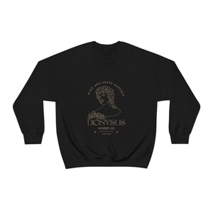 Dionysus Mythology Sweatshirt: Dark Academia Literary Shirt image 7