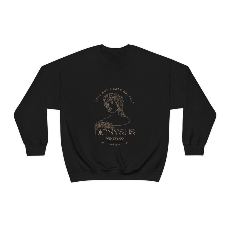 Dionysus Mythology Sweatshirt: Dark Academia Literary Shirt image 7