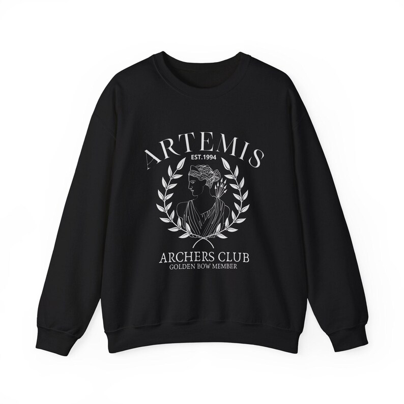 Sudadera de la mitología de Artemisa: Camiseta de la diosa griega de la academia oscura imagen 2