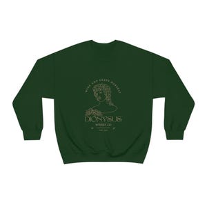 Dionysus Mythology Sweatshirt: Dark Academia Literary Shirt image 8