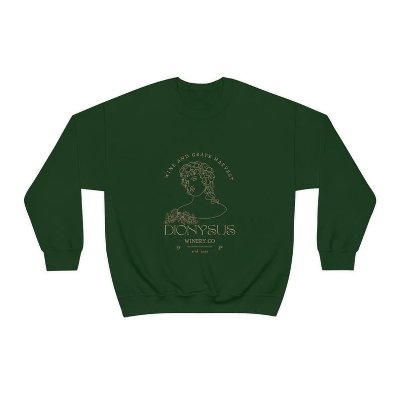 Dionysus Mythology Sweatshirt: Dark Academia Literary Shirt image 8
