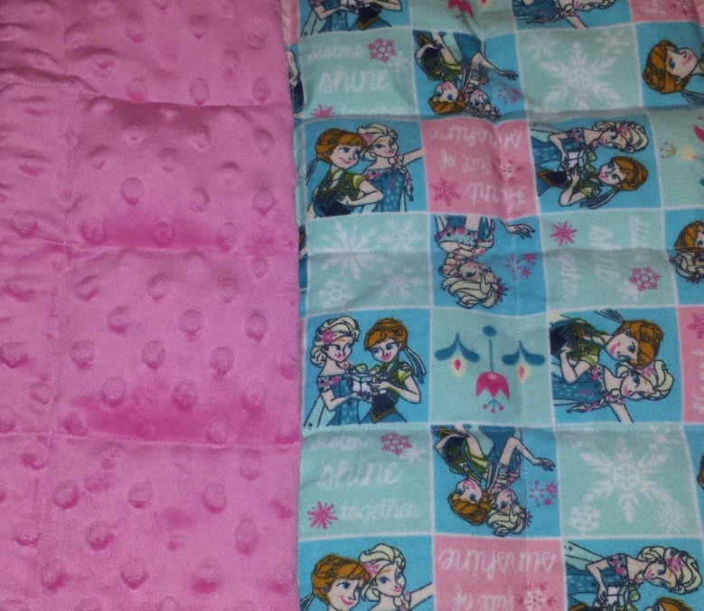 Disney Frozen Lap Weighted Blanket 20x12 inches up to 2 | Etsy