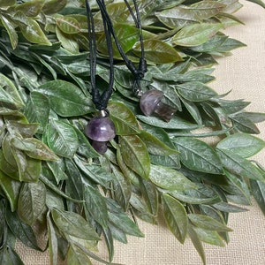 Amethyst Mushroom Necklace