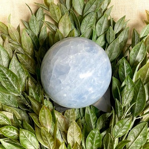 Blue Calcite Sphere