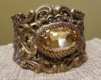 Blue Eyed Baby  Golden Shadow/Mauve Bracelet Kit