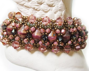 Eclectische Deb Roze Armband Kit