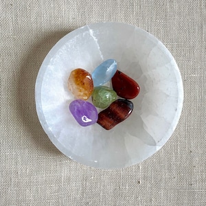 Selenite Chakra Bowl