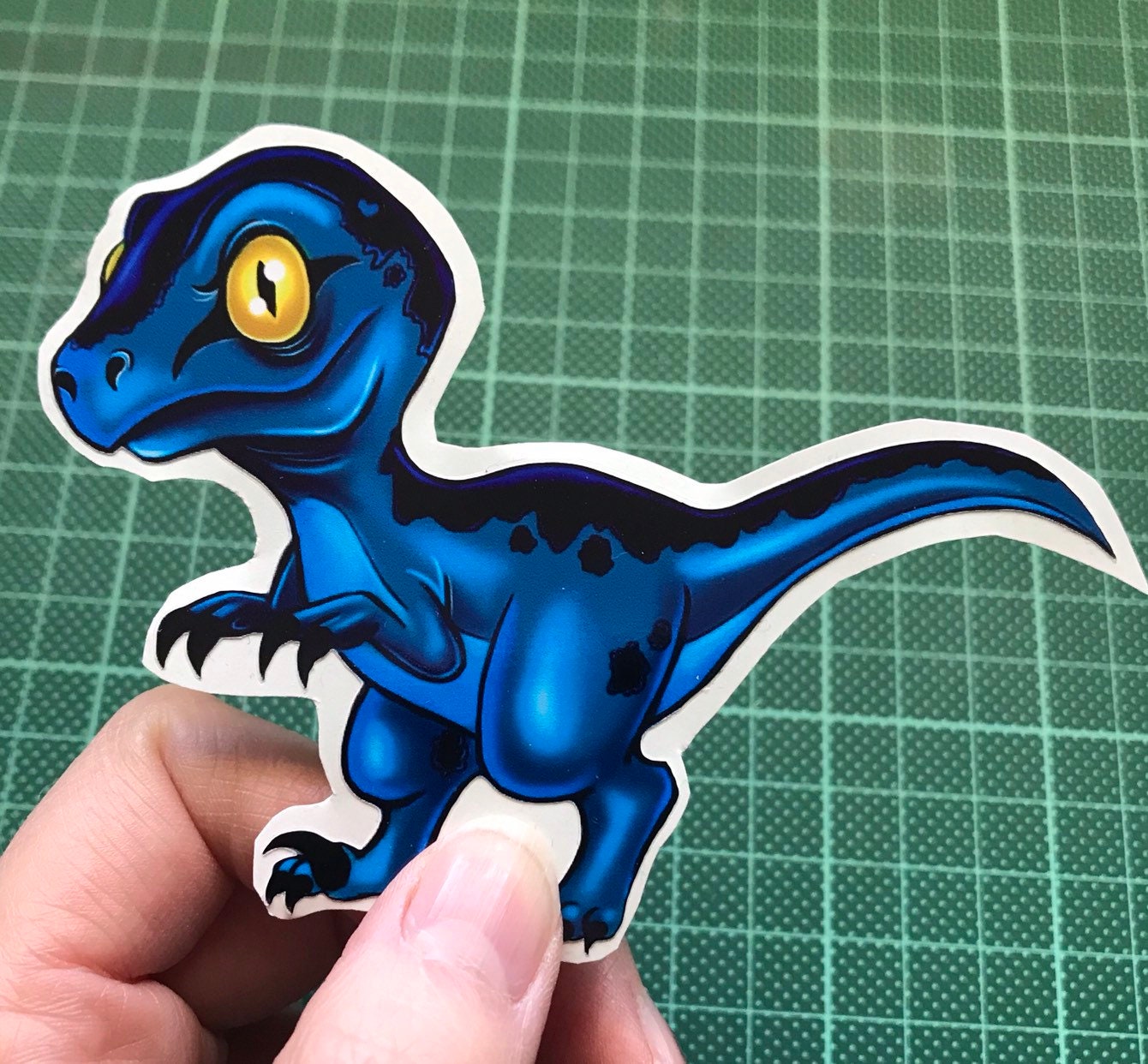 velociraptor decal