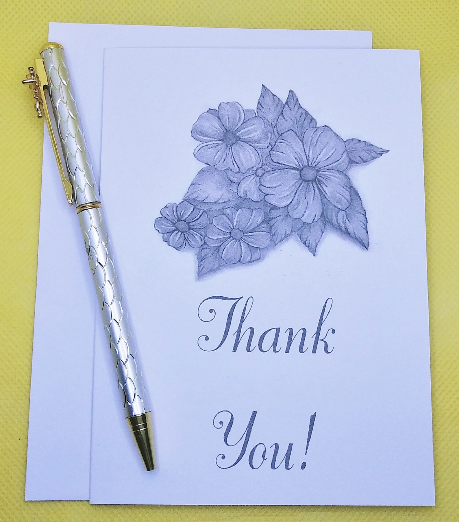 Thank You Cards / Wedding Thank You Cards / Bridal Shower Etsy