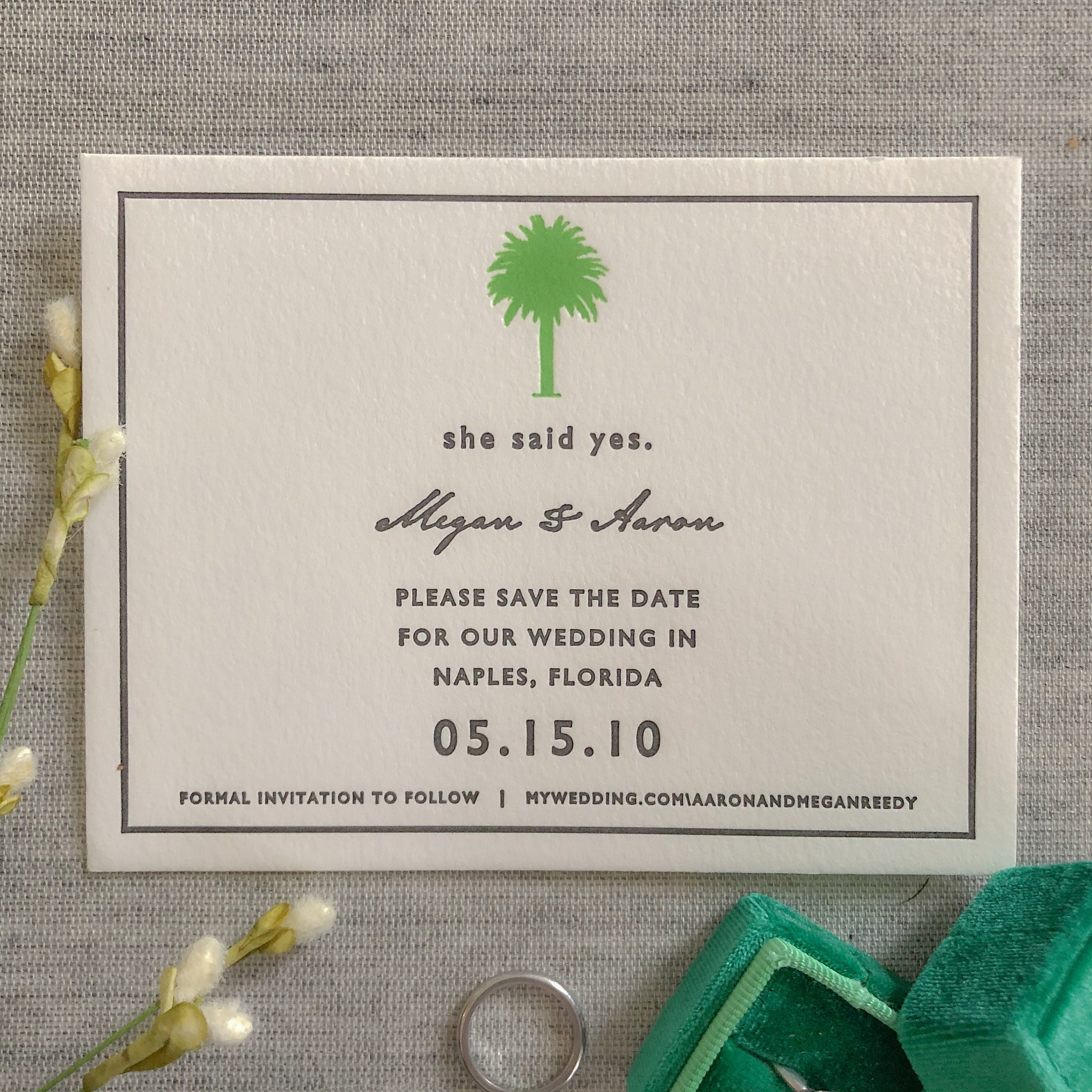 Custom Save the Date Cards