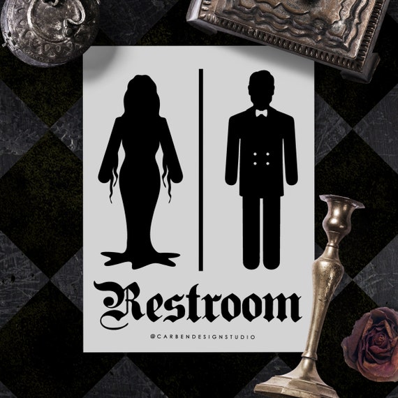 Gomez Morticia Restroom Gomez Morticia Addams