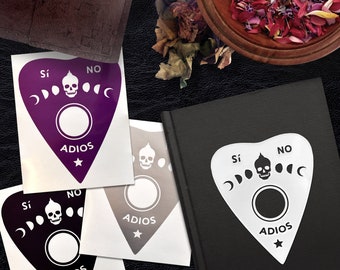 Planchette Decal. Ouja Mori. Creepy Decal. Gothic Decal. Spirit Board Decal. Car Decal. Vinyl Decal. Gothic Car Decal