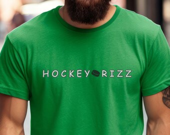 Hockey Rizz T-Shirt, Hockey Charisma Shirt, Hockey Shirt, Hockey Coach Gift, Coach Shirt, Coach Gift, Hockey Coach TShirt, Hockey Player Tee