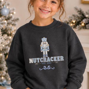 Nutcracker Sweatshirt Nutcracker Shirt Girls Nutcracker Patchwork Dance Sweatshirt Dance Team Shirt Ballet Gift Christmas Nutcracker Gifts