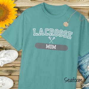 Lacrosse Mom Shirt Lacrosse Shirt TShirt Lacrosse Goalie Mom Game Day Lacrosse Lax Mom Gift Mother's Day Tee Lacrosse T Shirt For Women