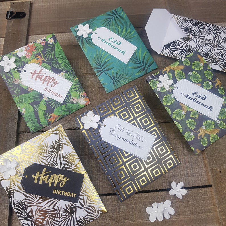Jean Swirl Cards with Envelopes
