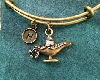 Genie Lamp Bangle Bracelet Genie Lamp Bracelet Magic Lamp Jewelry
