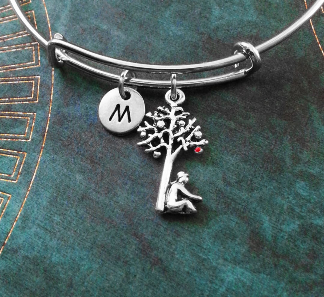Apple Tree Bangle Tree Bracelet Newtons Apple Tree Jewelry Etsy