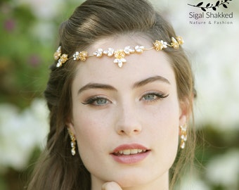 Tiara Da Sposa Vintage Con Strass E Cristalli - Corona Nuziale Per Capelli, Ideale Per Matrimoni - Foto 9