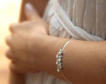 Bracciale per la parte superiore del braccio, bracciale con strass
