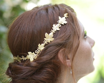 Griekse godin zendspoel, Griekse krans, bruids zendspoel, bruiloft hoofdband, bruids tiara, Griekse hoofdband, Sweet 16 Quinceanera verjaardag