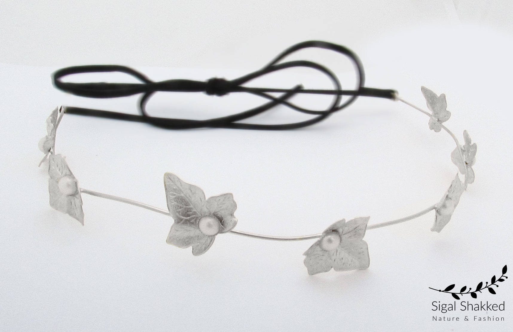 Gold Leaf Wreath Bridal Hair Accessories Forehead Band Gold Etsy Israel