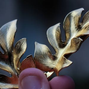 Leaf Hair Accessory, Gold Hair Pins, Woodland Hair Pins, Leaf Bobby Pin, Leaf Hair Clip, Bridal Hair Clip, Bridal Headpiece , Boho Hair Pin