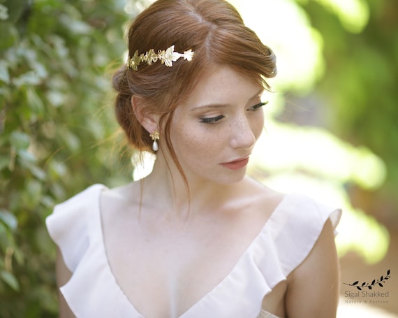 Buy Greek Goddess Headpiece, Grecian Wreath, Bridal  display picture 1
