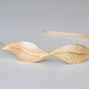 Gold Hair Accessory, Gold Headpiece, Grecian Headband, Leaf headpiece, Bridesmaids Gift, Bridesmaids Headpiece, Prom Headpiece, Gift For Her