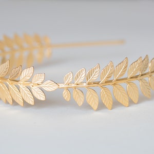 Greek Crown, Leaf Crown, Bridal Headband, leaf Headpiece, Bridal Headpiece, Wedding Headpiece, Leaf Headband, Wedding Crown, Bridal Tiara