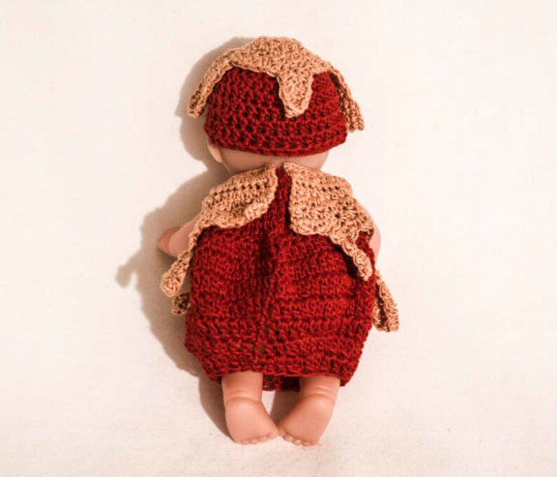 Caramel Apple Outfit for the Itty Bitty Baby by Berenguer Lots to Love Baby Doll