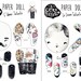 Diy Paper Doll Kit Party Decorationprintable Instant PDF - Etsy